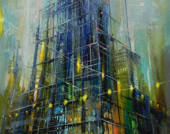 "Skyscraper" - Original art