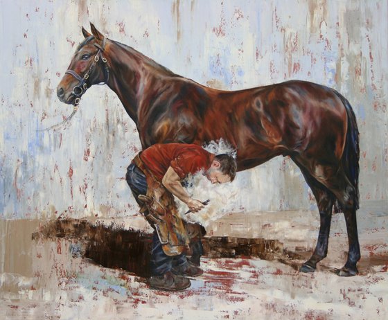 THE FARRIER & THE THOROUGHBRED