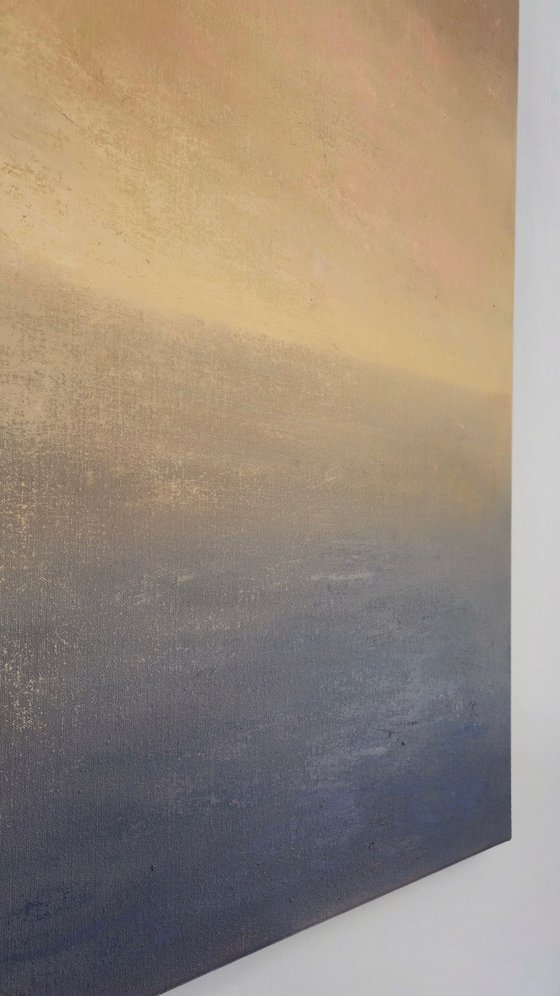 Zero Dawn, minimalist seascape