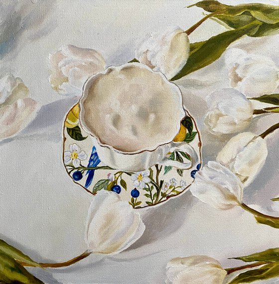 Morning cup of coffee