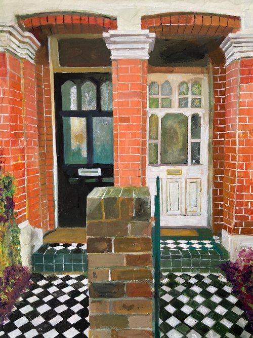 Neighbours In Putney, London by Andrew  Reid Wildman