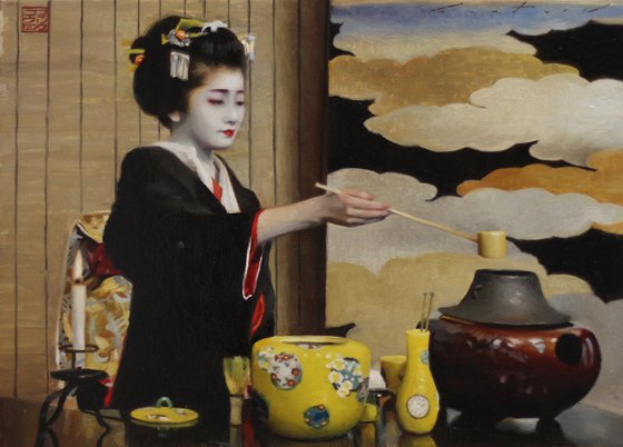 Chanoyu - japanese geisha tea ceremony