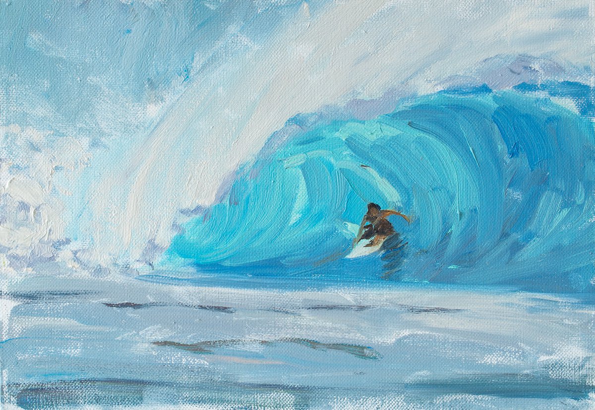 Surfing study by Kirill Kornilov