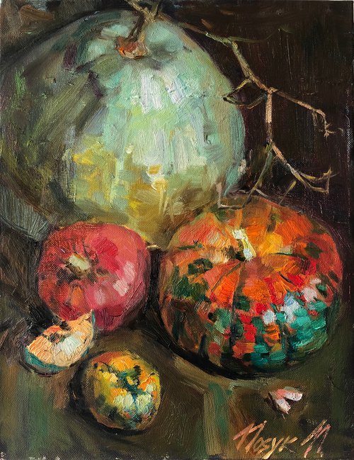 Pumpkins. Fall by Nataliia Nosyk
