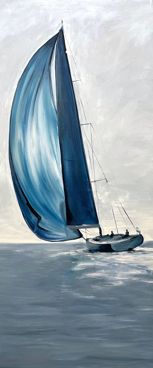 Yacht called Sasanka by Romuald Mulk Musiolik