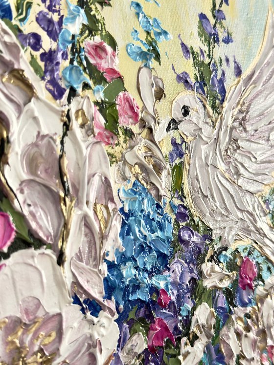 Blossoming. Magic Garden