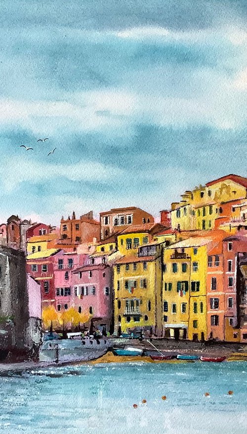 Cinque Terre in Italy by Darren Carey