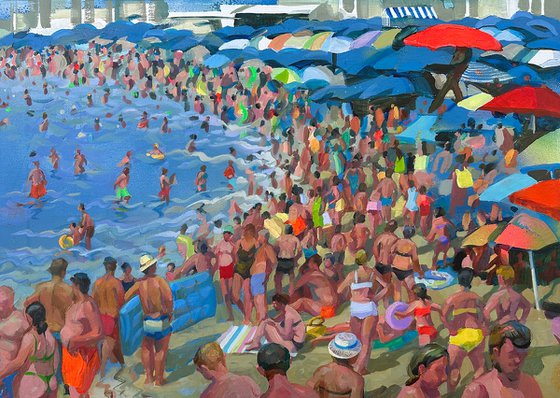The blue beatch Benidorm