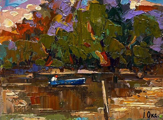 Sailing to the other shore