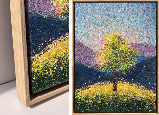 Where Silence Becomes Joy - light frame
