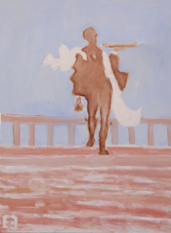 I brought you some sandwiches.