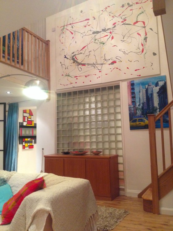 Primary colours inspired by Miro