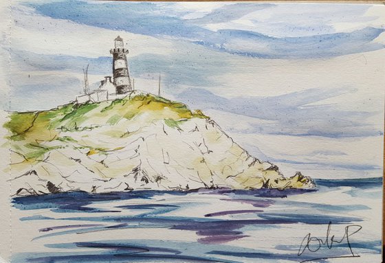 The old head of Kinsale Lighthouse
