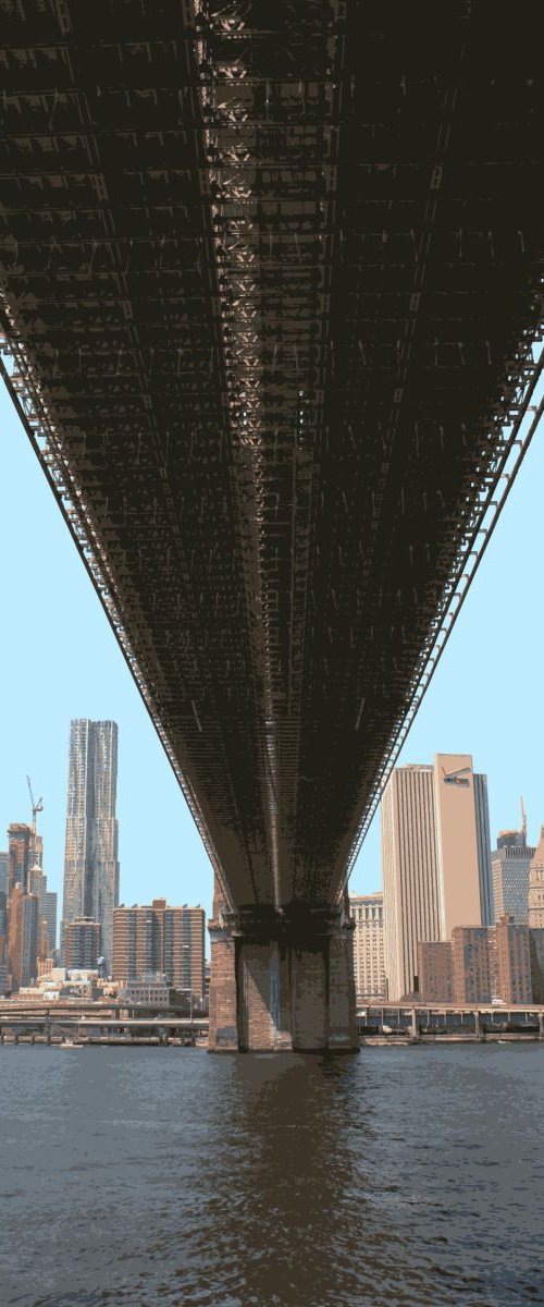 Brooklyn Bridge 3 NY by Keith Dodd