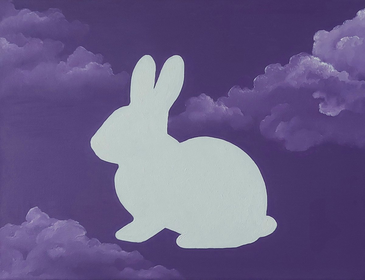 Rabbit Very Peri by Tatiana Popova