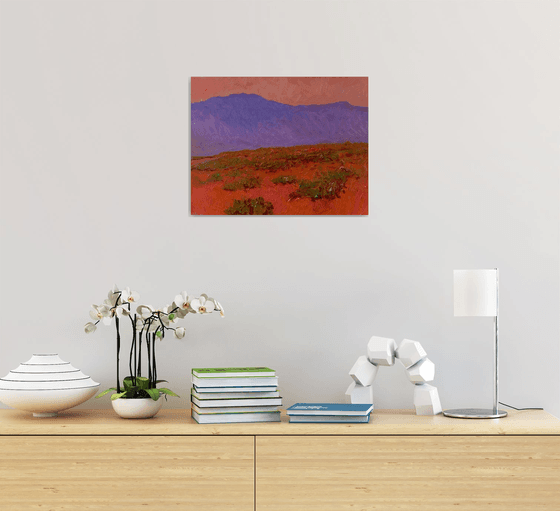 Warm Dusk of the Desert