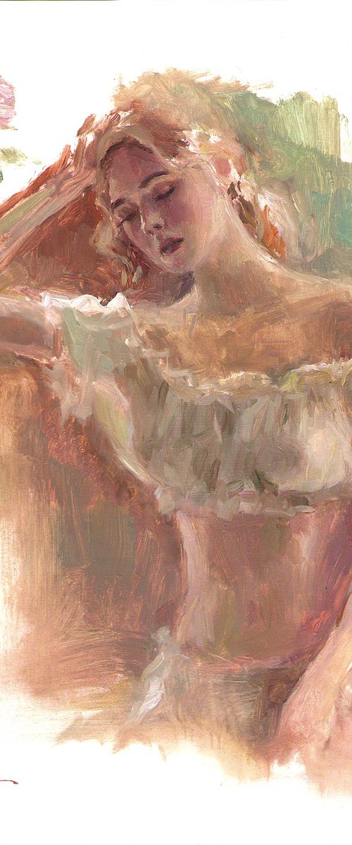 Mood and roses by Vachagan Manukyan