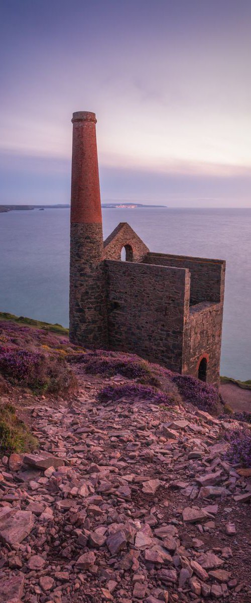 Towanroath engine house old ruined tin mine by Paul Nash