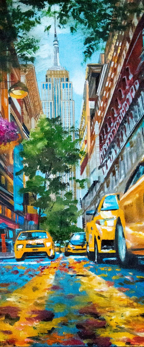 NEW YORK CITY AVENUE by Tetiana Tiplova