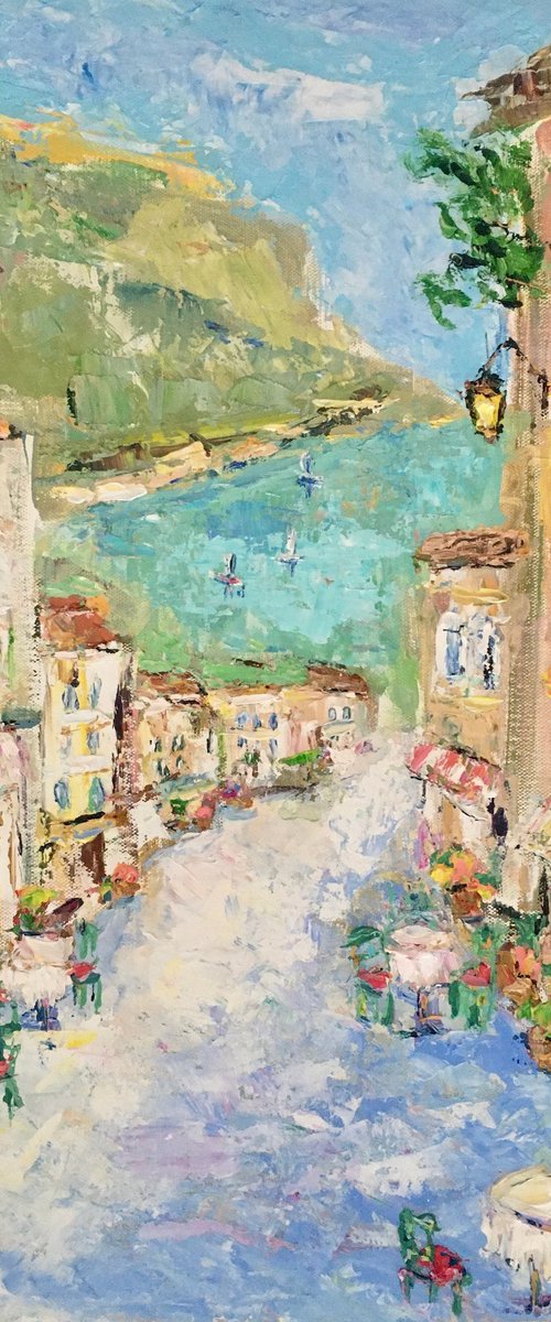 The little Italian coastal town by Vilma Gataveckienė