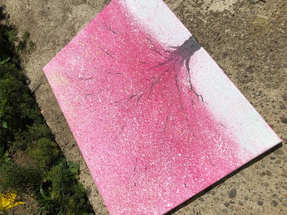 Pink tree