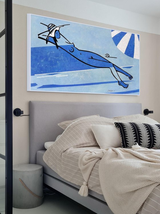 In Infinite Cobalt Blue