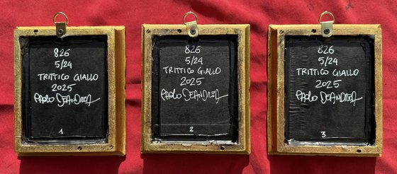 826-5 - YELLOW TRIPTYCH