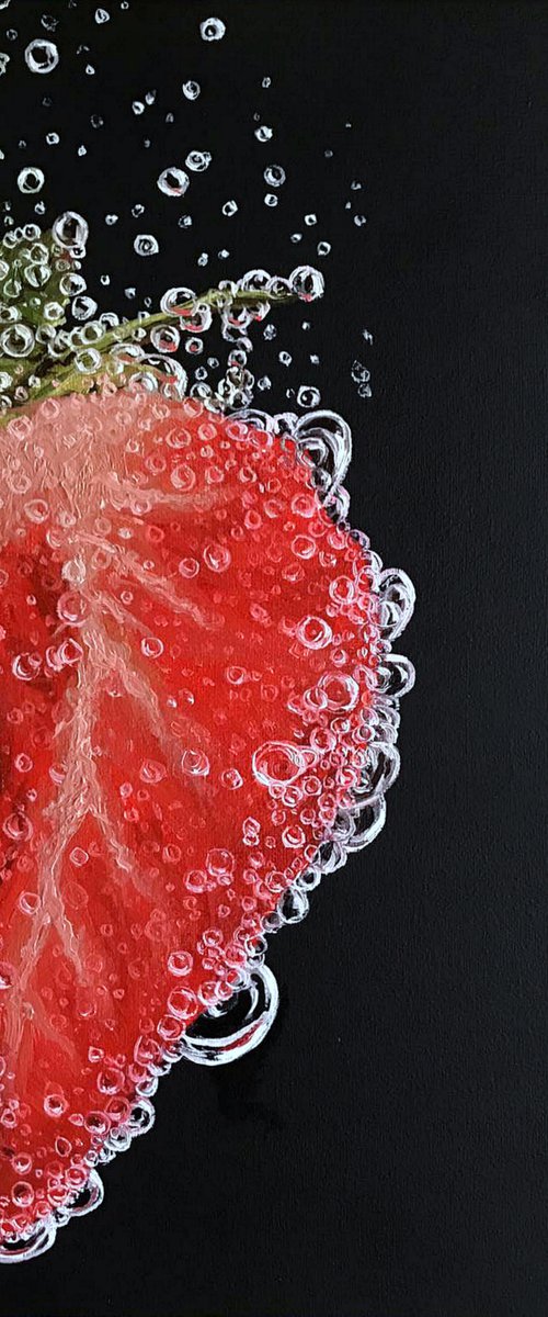 Strawberry by Elena Adele Dmitrenko