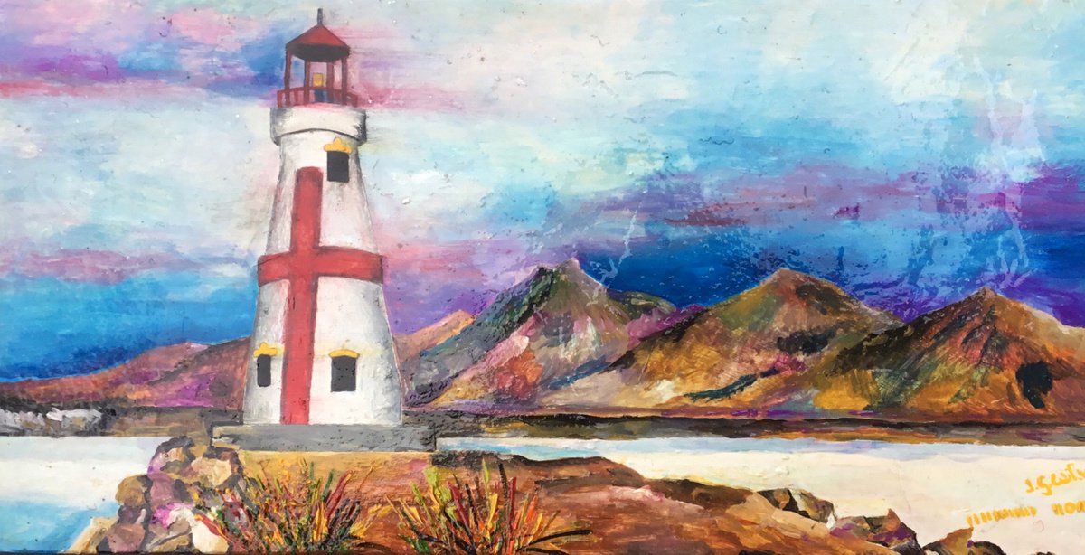 Lighthouse by Jg Wilson