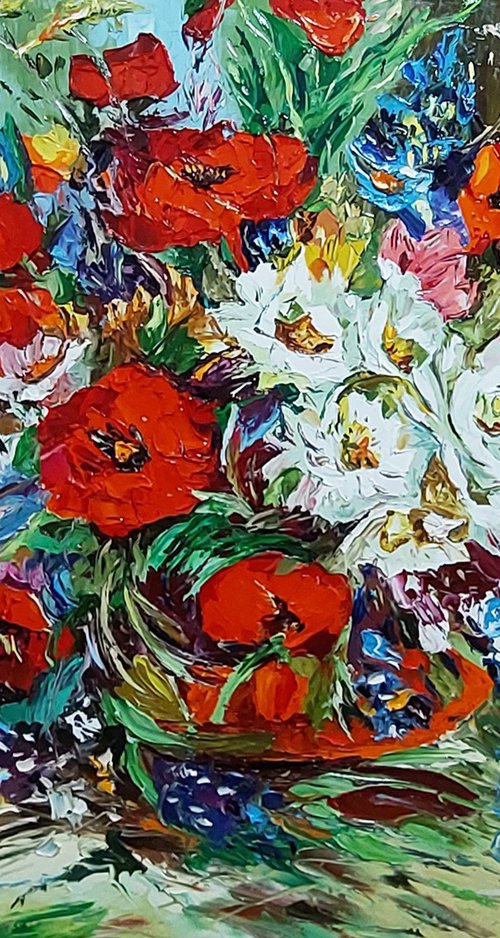 Garden in Full Bloom by Andranik Harutyunyan