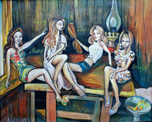 Four Dolls by Alex Solodov