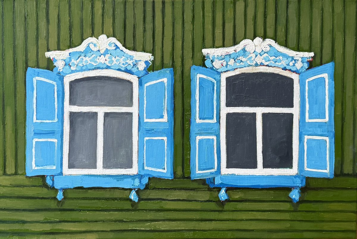 Windows By Ekaterina Dutkevich, 24 X 16, Artwork For Sale On Artfinder