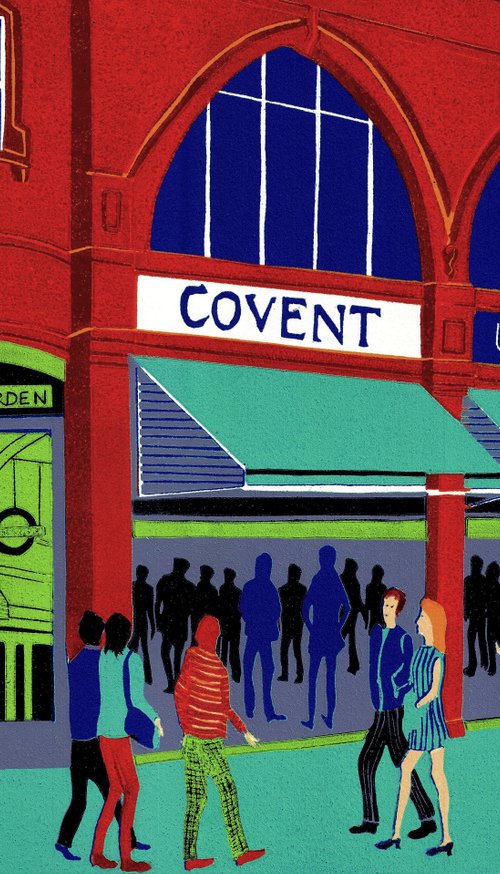 Covent Garden Station by Jennie Ing