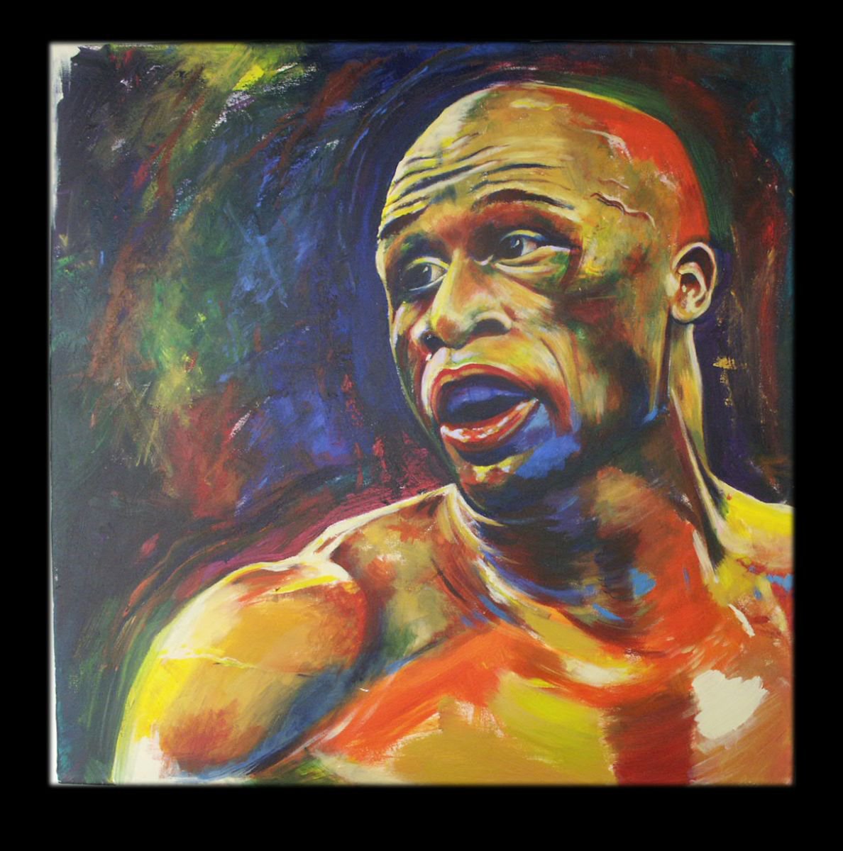 Reflection for the boxer by Mark Purllant