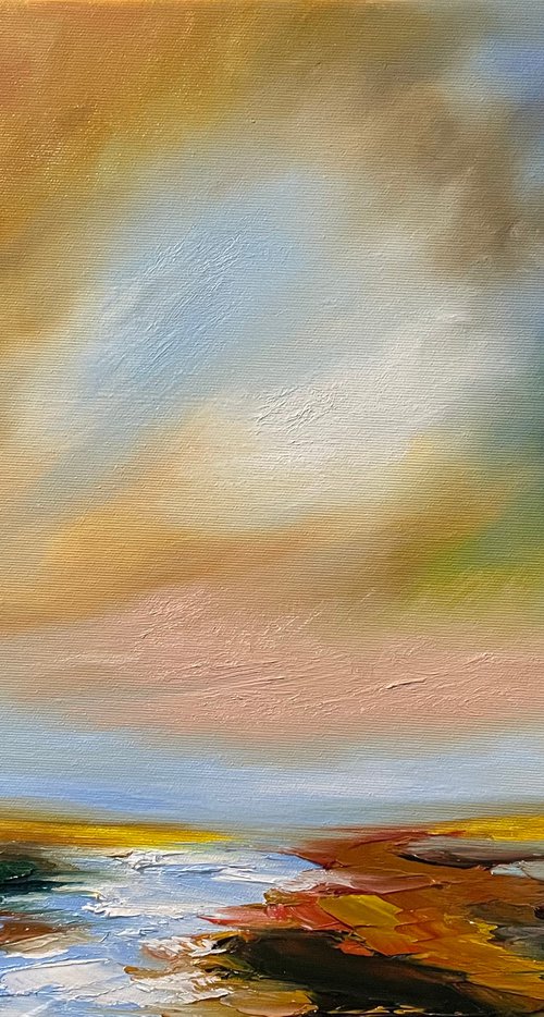 There is always Blue behind the Clouds by Timea  Valsami