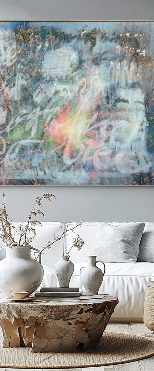 Abstract Ephemeral Garden by Anastassia Markovskaya