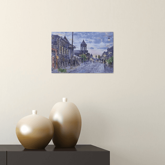 Twilight Walk in Gyumri