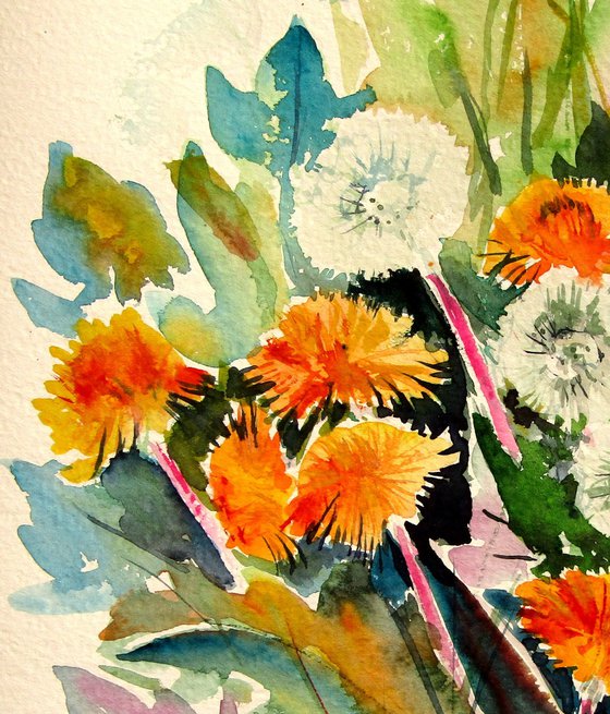 Beautiful dandelions