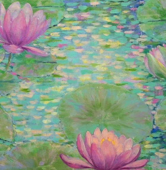 Garden of Light and Water Lilies.