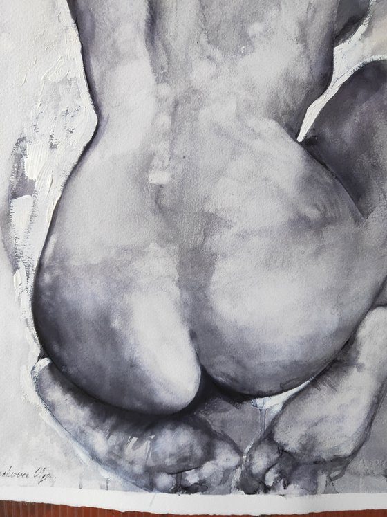 "Female nude" by Olga Tsarkova