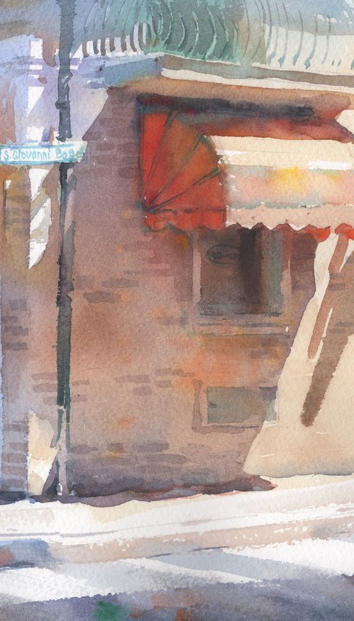 Italian street by Samira Yanushkova