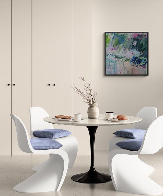 Clouds on their way home