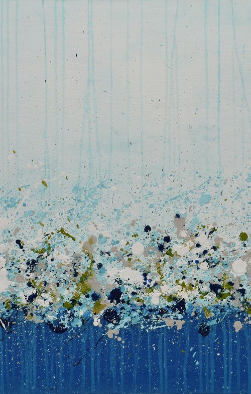 Cobalt Confetti by Lisa Carney