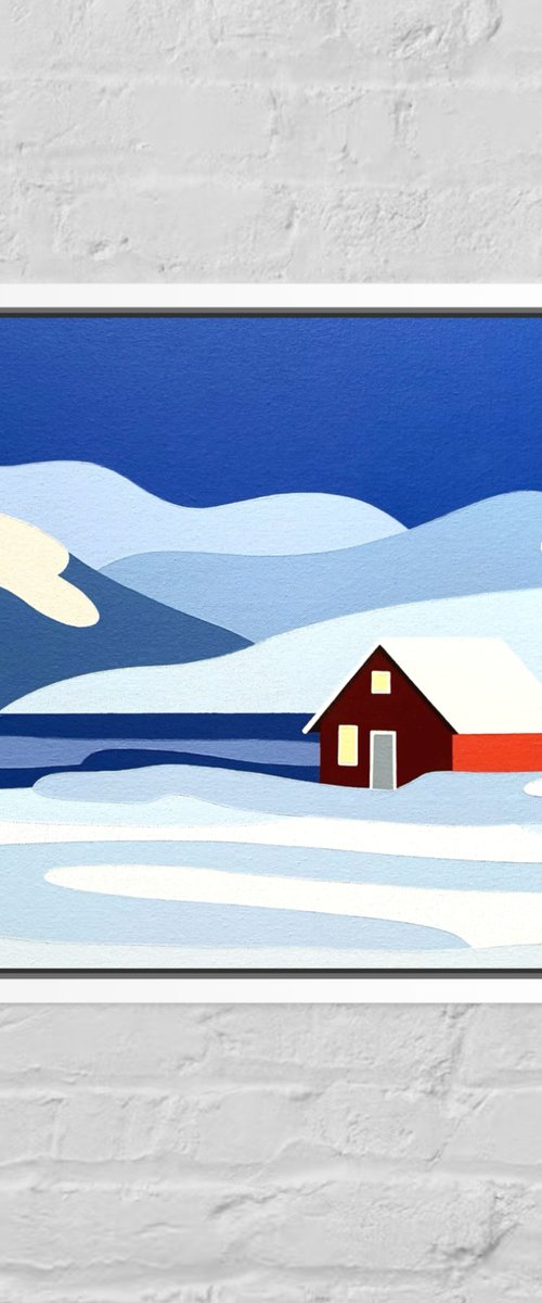Arctic Sunset by Zoe Hattersley