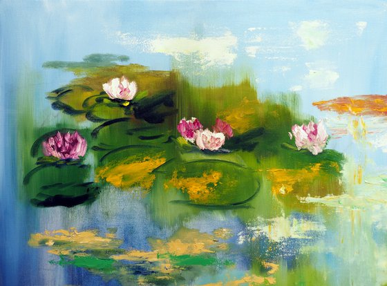 Water Lilies of Monet's Garden