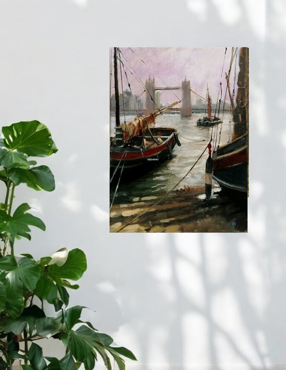 The Old Barges, London