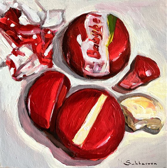 Still Life with Babybel Cheese