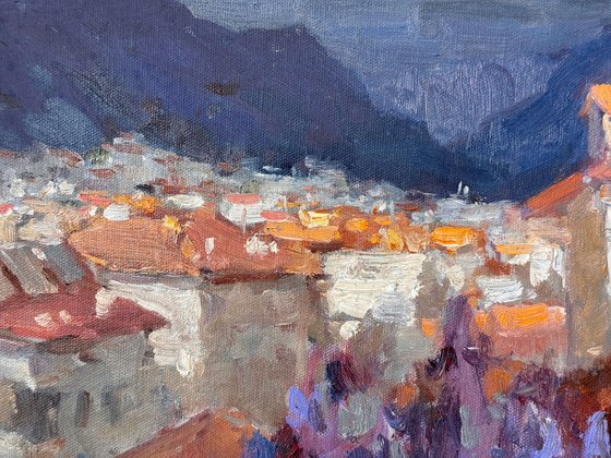 Evening Over Alanya