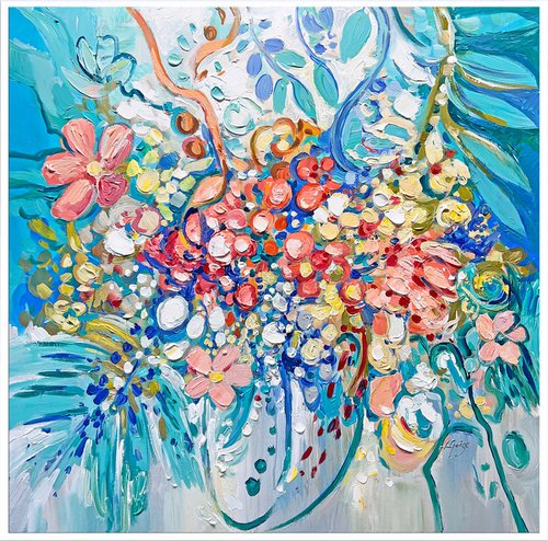 Tropical Blossoms by Lana Guise