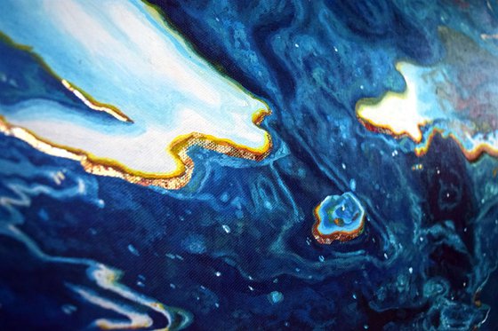 From Out of Darkness - Underwater Painting